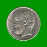 MONEDA DE GRECIA 5 DRACMA, AÑO 1978, ESTADO USADA.- - Imagen 2