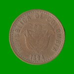 MONEDA DE COLOMBIA $ 100 PESOS, AÑO 1994, ESTADO USADA.- - Imagen 2
