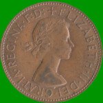 MONEDA DE REINO UNIDO 1 PENIQUE, AÑO 1965, ESTADO USADA.- - Imagen 2
