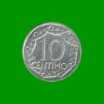 MONEDA DE ESPAÑA 10 CENTAVOS, AÑO 1959, ESTADO USADA.-