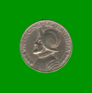 MONEDA DE PANAMA 1/10 BALBOA, AÑO 1993, ESTADO USADA.-