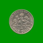 MONEDA DE ESTADOS UNIDOS 10 CENTAVOS, AÑO 2006 (P), ESTADO USADA.-