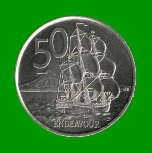 MONEDA DE NUEVA ZELANDA 50 CENTIMOS, AÑO 2006, ESTADO NUEVA.-