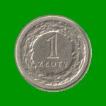 MONEDA DE POLONIA 1 ZLOTY, AÑO 1994, ESTADO USADA.-