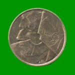 MONEDA DE BELGICA 5 FRANCO, AÑO 1986, ESTADO USADA.- - Imagen 2
