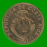MONEDA DE COSTA RICA 50 COLONES, AÑO 2007, ESTADO USADA.- - Imagen 2