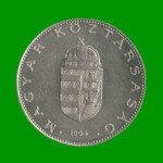 MONEDA DE HUNGRIA 10 FLORINES, AÑO 1994, ESTADO USADA.- - Imagen 2