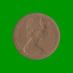 MONEDA DE REINO UNIDO 1 NUEVO PENIQUE, AÑO 1971, ESTADO USADA.- - Imagen 2