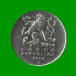 MONEDA DE REPUBLICA CHECA 5 CORONAS, AÑO 2002, ESTADO USADA.- - Imagen 2