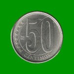 MONEDA DE VENEZUELA 50 CENTIMOS, AÑO 2007, ESTADO NUEVA.-