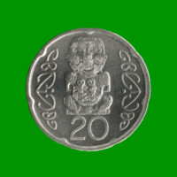 MONEDA DE NUEVA ZELANDA 20 CENTIMOS, AÑO 2008, ESTADO NUEVA.-