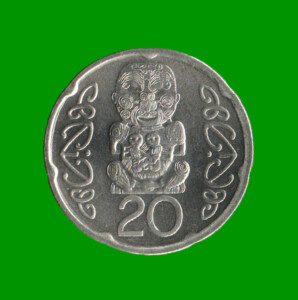MONEDA DE NUEVA ZELANDA 20 CENTIMOS, AÑO 2008, ESTADO NUEVA.-