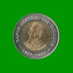MONEDA DE ECUADOR 100 SUCRES, CONMEMORATIVA, BIMETALICA, AÑO 1997, ESTADO NUEVA.- - Imagen 2