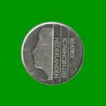 MONEDA DE HOLANDA 25 CENTAVOS, AÑO 1989, ESTADO USADA.- - Imagen 2
