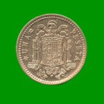 MONEDA DE ESPAÑA 1 PASETA, AÑO 1966, ESTADO USADA.-
