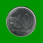 MONEDA DE PARAGUAY 10 GUARANIES, AÑO 1980, ESTADO NUEVA.-