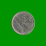 MONEDA DE ARUBA 5 CENTAVOS, AÑO 2010, ESTADO NUEVA.-