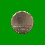 MONEDA DE HUNGRIA 1 FLORIN, AÑO 1996, ESTADO NUEVA.-