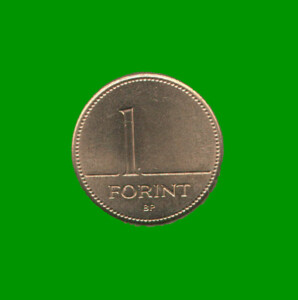 MONEDA DE HUNGRIA 1 FLORIN, AÑO 1996, ESTADO NUEVA.-