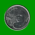 MONEDA DE BRASIL 50 CENTAVOS, AÑO 2015, ESTADO USADA.- - Imagen 2