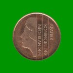 MONEDA DE HOLANDA 5 CENTAVOS, AÑO 1991, ESTADO NUEVA.- - Imagen 2