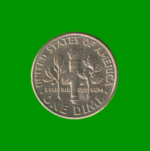 MONEDA DE ESTADOS UNIDOS 10 CENTAVOS, AÑO 2007 (P), ESTADO USADA.-
