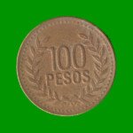 MONEDA DE COLOMBIA $ 100 PESOS, AÑO 2007, ESTADO USADA.-