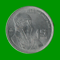 MONEDA DE MEXICO 1 PESO, AÑO 1984, ESTADO USADA.-