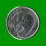 MONEDA DE BRASIL 50 CENTAVOS, AÑO 2017, ESTADO USADA.- - Imagen 2