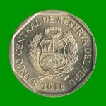 MONEDA DE PERU 1 SOL, CONMEMORATIVA, AÑO 2018, ESTADO NUEVA.- - Imagen 2