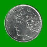 MONEDA DE BRASIL 20 CENTAVOS, AÑO 1977, ESTADO USADA.- - Imagen 2