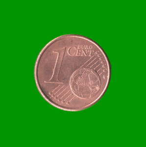 MONEDA DE ESPAÑA 1 CENTAVO DE EURO, AÑO 2010, ESTADO USADA.-