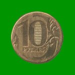 MONEDA DE RUSIA 10 RUBLOS, AÑO 2016, ESTADO USADA.-