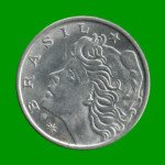 MONEDA DE BRASIL 20 CENTAVOS, AÑO 1978, ESTADO USADA.- - Imagen 2