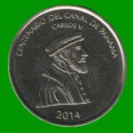 MONEDA DE PANAMA 1/2 BALBOA, CONMEMORATIVA, AÑO 2014, ESTADO NUEVA.- - Imagen 2