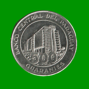 MONEDA DE PARAGUAY 500 GUARANIES, AÑO 2012, ESTADO NUEVA.-