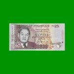 BILLETE DE MAURICIO 25 RUPIAS, PICK 49c, AÑO 2006, ESTADO SIN CIRCULAR.-