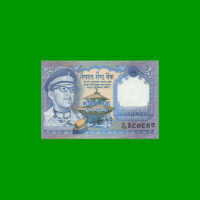 BILLETE DE NEPAL 1 RUPIA, PICK 22, AÑO (1974), ESTADO SIN CIRCULAR.-