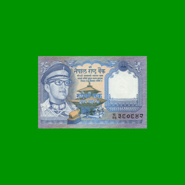 BILLETE DE NEPAL 1 RUPIA, PICK 22, AÑO (1974), ESTADO SIN CIRCULAR.-