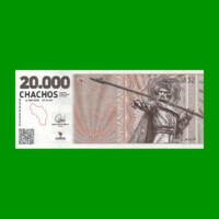 BONO DE LA RIOJA 20.000,00 CHACHOS, SERIE A, AÑO 2024, ESTADO SIN CIRCULAR.-