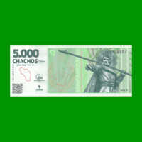 BONO DE LA RIOJA 5.000,00 CHACHOS, SERIE A, AÑO 2024, ESTADO SIN CIRCULAR.-