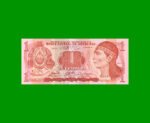 BILLETE DE HONDURAS 1 LEMPIRA, PICK 84e, AÑO 2006 ESTADO SIN CIRCULAR.-