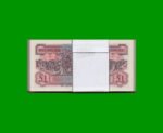 FAJO DE BILLETES DE INGLATERRA 1 LIBRA, PICK M36, AÑO 1962, ESTADO SIN CIRCULAR.- - Imagen 2
