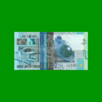 BILLETE DE KAZASTAN 500 TENGE, PICK 29b, AÑO 2006, ESTADO SIN CIRCULAR.-