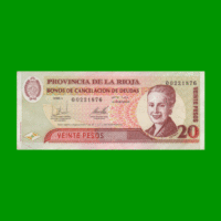 BONO DE LA RIOJA $20,00 SERIE A, EC 365, AÑO 2001, ESTADO MUY BUENO+.-