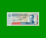 BONO DE LA RIOJA $2,00 SERIE A, SPECIMEN, AÑO 2001, ESTADO SIN CIRCULAR.-