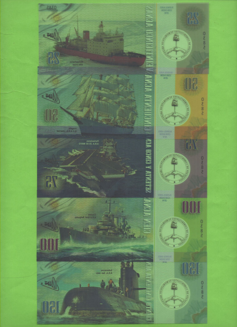 COLECCION DE BONOS APNA 2018 - TEMATICA NAVIOS EMBLEMATICOS, S/C.- - Imagen 2