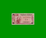 BILLETE DE EEUU 0,5 CTVOS, PAGO MILITAR, PICK M91, ESTADO MUY BUENO.-