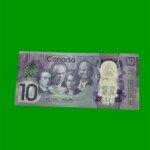 BILLETE DE CANADA 10 DOLARES POLYMERO PICK 112 AÑO 2017, ESTADO SIN CIRCULAR.-