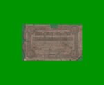 BILLETE BANCO DE LONDRES Y RIO DE LA PLATA 1 1/2 REALES, PICK S1732, AÑO 1866, ESTADO REGULAR.-